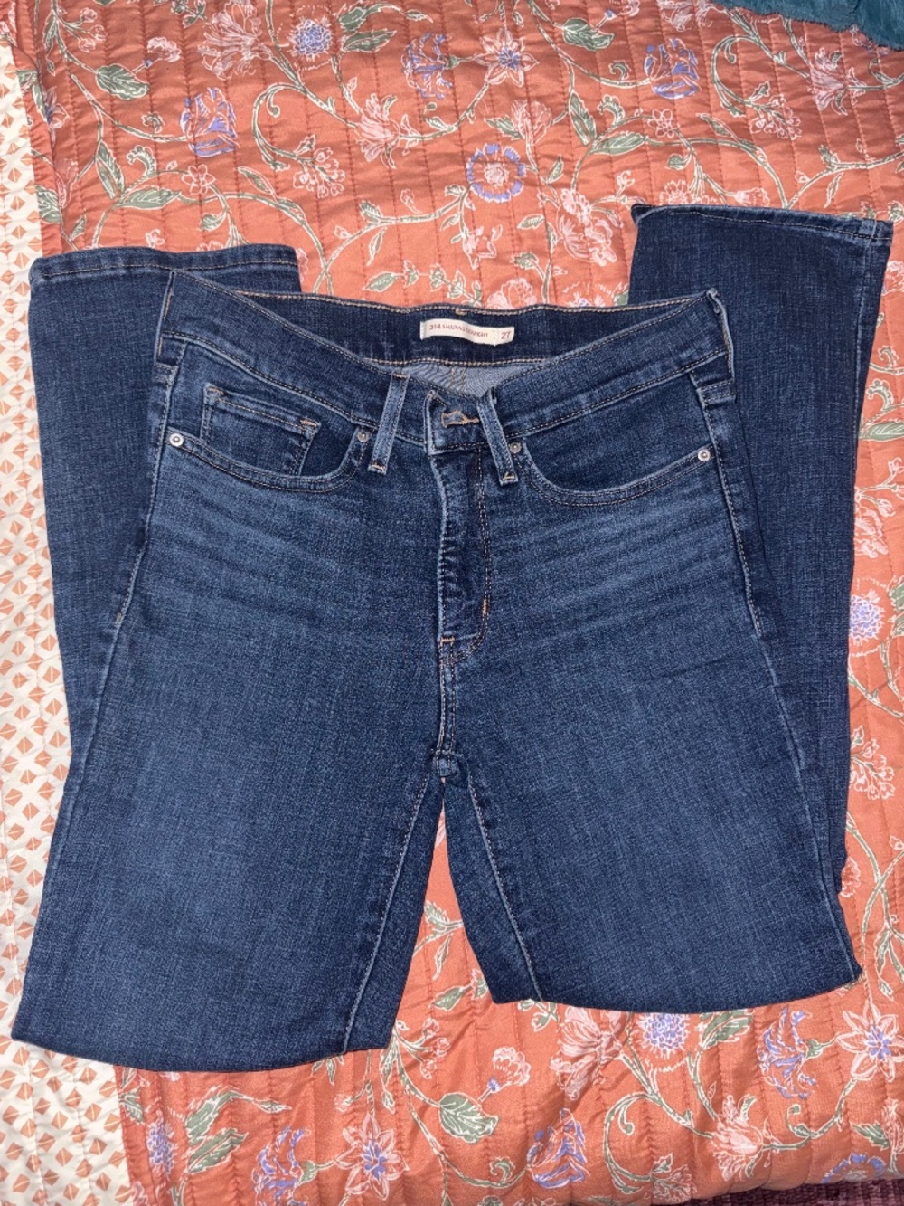 Levi's 314 Shaping Straight Jeans Size 27